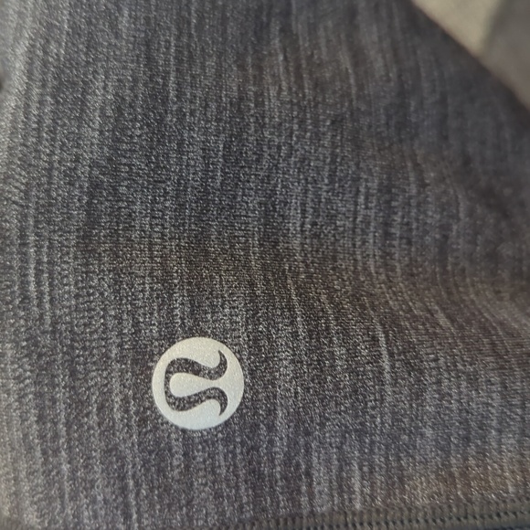 Lululemon Rain-On Train-On Tight Heathered Black - Picture 9 of 13